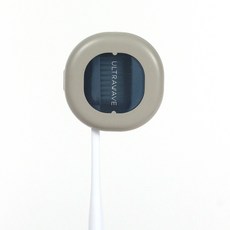 울트라웨이브 휴대용 무선 UVC LED 칫솔살균기, TS-ZERO, 밀크그레이