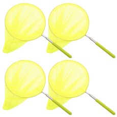 리빙준 컬러풀 접이식 잠자리채, 형광색 x 4p, 형광색 x 4p