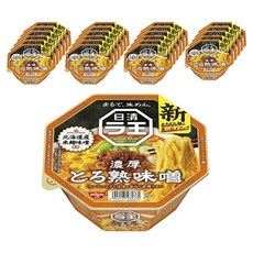 NISSIN 日清 碗裝拉王濃厚熟成味噌拉麵 136g, 24入