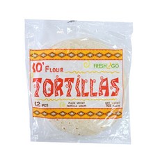 (아이스박스무료) 인도 통밀 밀또띠아 10인치 또르띠아 브리또 퀘사디아, 1개, 768g