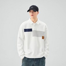 長袖polo衫男保暖休閒運動防寒男生修身防風大尺碼長袖上衣高爾夫球衫打底衫工作衫中年寬鬆春秋天內搭翻領長版商務爸爸男款長袖t恤polo衫男裝