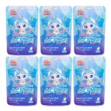 캐치티니핑 프린세스 사뿐핑의 소다젤리, 6개, 50g, 소다맛