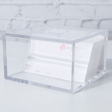 박스 세이빙 보관함10x10x6 피규어 현금 커피캡슐 56169ea 1(ea), 투명케이스10x10x6, 1개