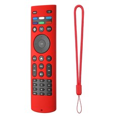 XRT140 TV 컨트롤러 케이스 보호와 호환되는 실리콘 슬리브 쉽게 접근 가능, red