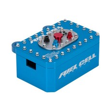 크롤러 자동차용 알루미늄 셀 리시버 박스 전기 탱크 프로 롤 케이지 카프라, 3. Light Blue, 기본