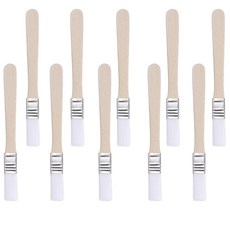 Phyxiul 픽시울 페인트 붓 12mm 10개입 천연모 목재 핸들
