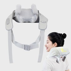 릴렉스파 목어깨 마사지기 3D텐션 목어깨 안마기, 그레이, J230