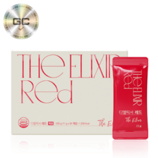 지쿱 디엘릭서 레드 ABC 분말 피부 장 건강 비타민 식이섬유 디톡스 음료 11g x 30포, 8개입