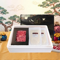 명절선물세트 횡성축협한우 국거리 사골곰탕 보양식세트