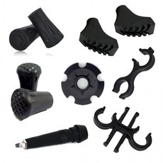 [등산스틱부속] 고무발 고무마개 부속품 고무패킹 고정클립 지팡이 초경촉 노루발, 바스켓고정클립(1ea), 1개