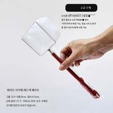 어항용 물고기 뜰채 낚시 그물 손그물 촘촘한 그물망 민물 바다 낚시장비 통발 어포기, U_3D 사각 대형 레드 1m 연장