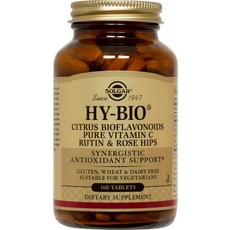 SOLGAR 保健食品補充錠, 100顆, 1罐