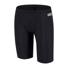 ❲백화점정품❳ 아레나 남성 실내 수영복 라운딩 선수 4부 (A4FM1CF02) BLK 강습 탄탄이