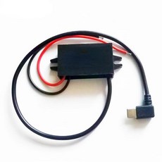 자동차 전화 충전기 어댑터 12 볼트-5 V 3A DC 스텝 다운 변환기, 03 DC 36V 48V (11-60V), 01 5V3A, 01 90 Degree Type C USB