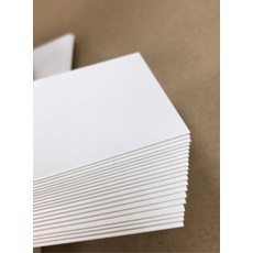 Fion B6-白卡300磅-名片小卡-厚0.4mm-A5/A6-空白卡片, 1個, A6-10.5x14.8cm-100張