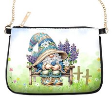 5D 다이아몬드 페인팅 숄더백 장미., Gnome