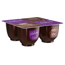 다논 비타리네아 글루텐 프리 다크 초콜릿 크림, 4개, 125g