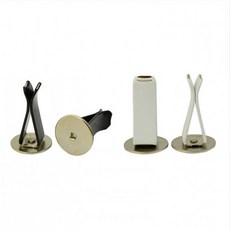 핸드메이드 석고방향제 제작용 차량 송풍구 클립 에어컨 꽂이 DIY 부품, 상세페이지 참조, 원형 화이트 5cm