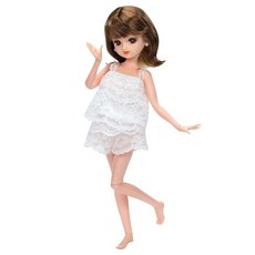 타카라토미 리카짱 포토제닉 리카인형 관절인형 데이지 인형, 1개, 스타 카드 콜라보 리카