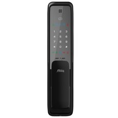 Milre 美樂 MDL 7150 5合1 推拉電子鎖, 黑色,加購藍芽, 詳見包裝