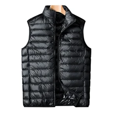 가을과 겨울 두꺼운 따뜻한 조끼 스타일 코트 방풍 및 방한 상의, 06 S, 02 KZ777-hei