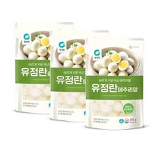 청정원 유정란 깐 메추리알, 3개, 300g