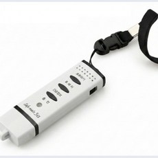 전자 호루라기 휘슬 led 손전등 호각 화이트, 1개, 블랙 M(95)