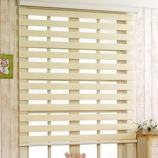 [윈샵 고급 항균 콤비블라인드 머큐리_머쉬룸_가로90~280 세로215cm ]사이즈 주문제작 롤스크린 커튼 아파트 거실주방안방 브라인드 아이방