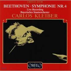 LUDWIG VAN BEETHOVEN - SYMPHONY NO.4 / CARLOS KLEIBER 베토벤 : 교향곡 4번 - 클라이버 오스트리아수입반