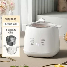 WIPER 多功能蒸蛋煮蛋器 自動斷電 預約 小型早餐機, 6功能 美規110v 蛋架 蛋碗