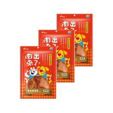 沃野 Wolfy 肉出來了 嚴選鹿肉片 犬貓零食, 3個, 100g, 黃金雞里肌