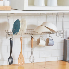 씽크대 선반 스테인레스 싱크대 건조대 주방 식기 선반 행주걸이 컵걸이 정리대 600 수납 걸이 용품 수저