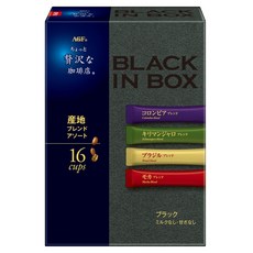 조금호화로운커피숍 블랙 인 박스 산지 블렌드 어쏘트, 2g, 2ml, 16개입, 1개