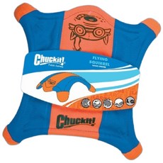 【petmate】Chuckit飛盤系列 寵物飛盤 狗玩具 寵物球 玩具球 寵物足球 美國設計, 橙色、藍色, 1個