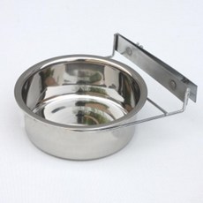 trustshop 철장 걸이 48oz 애견식기 개식기 반려견그릇 중형견밥그릇, 1개