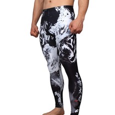 FY-138K 포효대호 -블랙 ROARING TIGER -Black 컴프레션 래쉬가드 긴바지