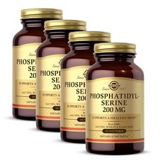솔가 포스파티딜세린 200mg 소프트젤, 60정, 4개