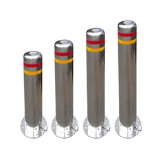 HK 스텐볼라드 앙카이동식 원형 101 규제봉 안전보호, 700mm, 앙카이동식(원형)-Ø101.6, 1개