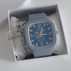 情侶款方形運動腕錶 簡約學生電子錶