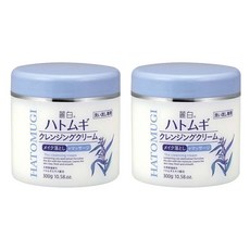 쿠마노 레이하쿠 하또무기 클렌징 크림, 2개, 300g