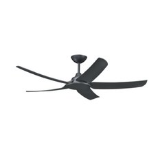 楓光 52吋 天鵝吊扇 附遙控器, 貴族黑 WF-52P-BK, WF-52P-BK