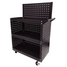 津宏五金 洞洞板三層工具推車, 1個