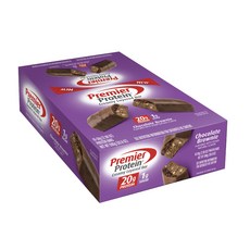 Premier Protein 奶油層疊棒 巧克力布朗尼 無麩質 20g 蛋白質, 59g, 10入