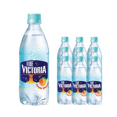웅진빅토리아 더빅토리아 애플망고 탄산음료, 500ml, 10개