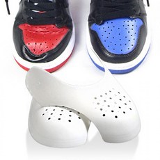 대박수미마켓구두 신발 운동화 앞코 구김 주름 방지 슈가드(특가), 남성 화이트 2p 세트, 1개