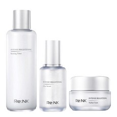 [리엔케이] 인텐스 브라이트닝 수분 미백 기초 3종 세트, 1세트