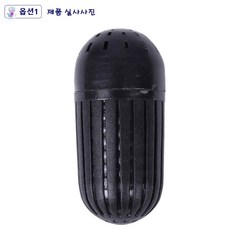 용왕낚시 바다통발전용 미끼통 로프 줄 끈 모음, 원주형미끼통, 검정, 1개