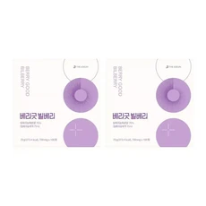 베리굿 빌베리 베리 분말 가루 추출물 야생 100정 2개 DJ, 1개