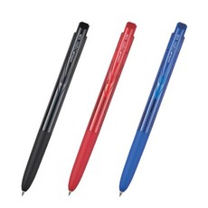 꼬맹이샵 유니 시그노 RT1 노크식 UMN-155, 0.38mm 흑색1개+적색1개+청색1개, 1세트