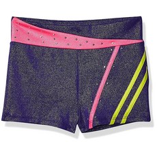 Jacques Moret 여아용 댄스/체조 반바지 코스모 스카이 퍼플/파이어플라이/핑크 스타301095, Jacques Moret 여아용 댄스/체조 반바지, 코